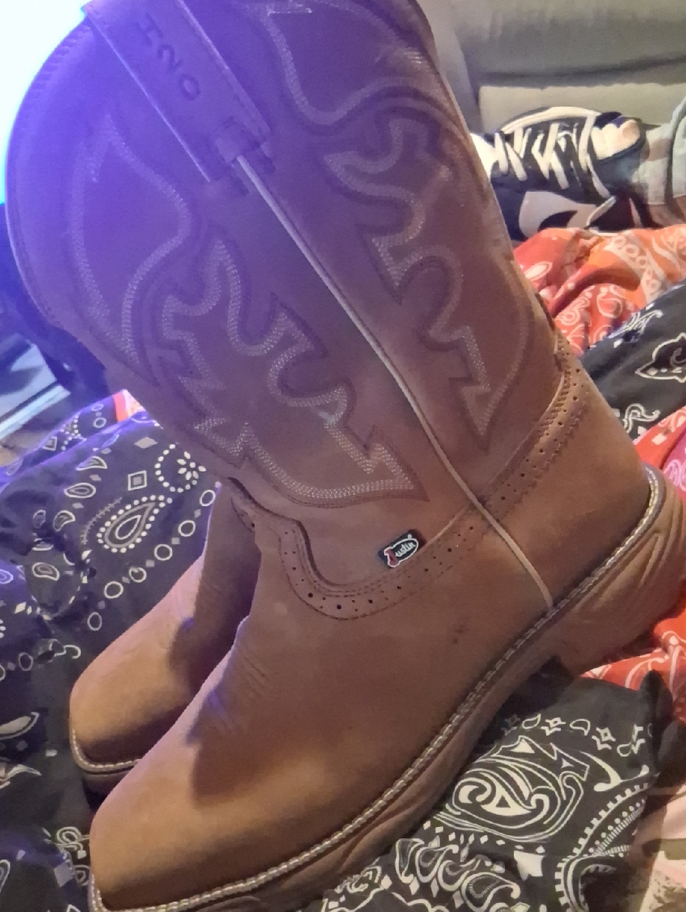 Justin Work Boots Nwot